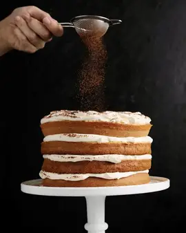 Tiramisu Layer Cake - Teak & Thyme