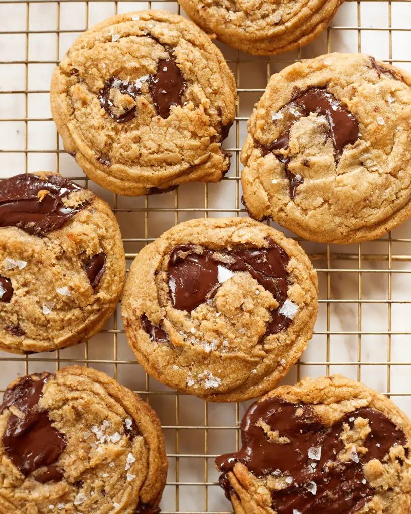 Favorite Browned Butter Chocolate Chip Cookies Recipe - Pinch of Yum