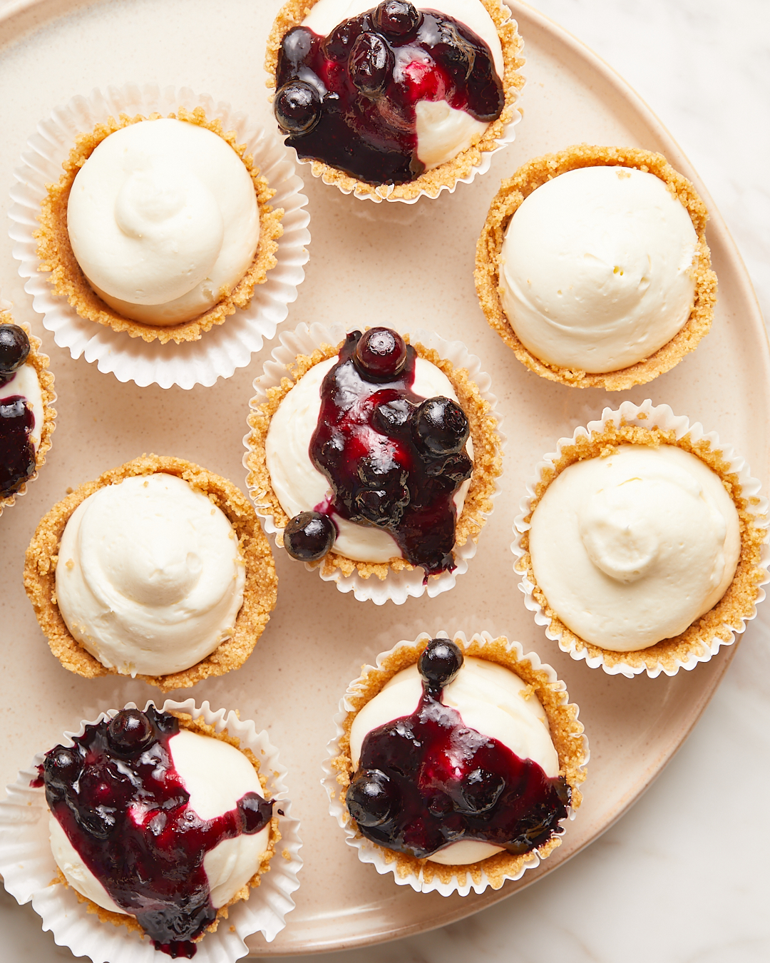 No-Bake Mini Cheesecakes