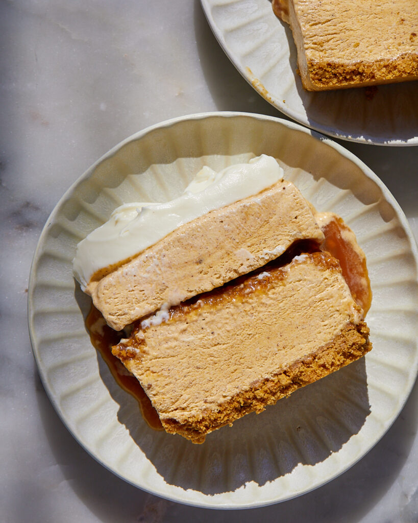 pumpkin ice cream cake